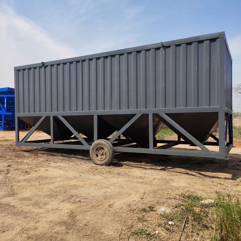 可移动小型散装水泥仓新型方箱式水泥仓卧式水泥砂浆罐