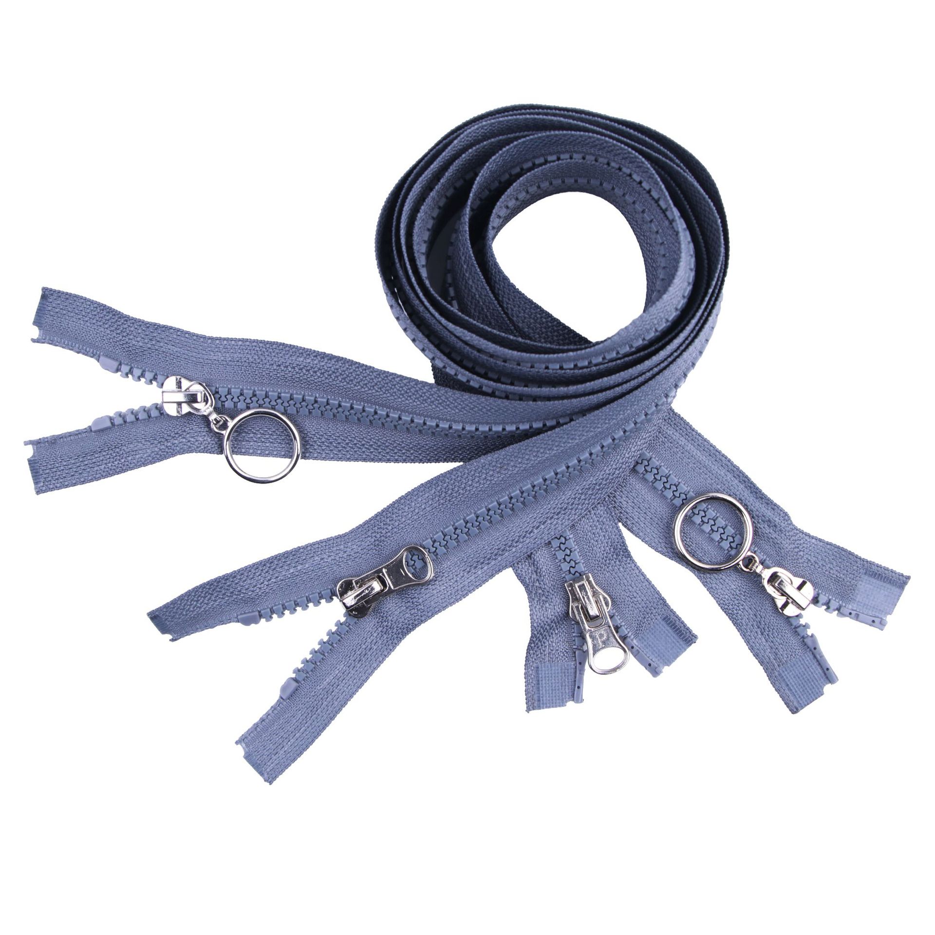 厂家直销5号树脂双头拉链 专业多规格定制羽绒服门襟拉链颜色齐全