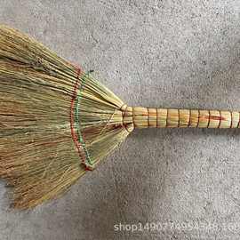 6%漂白扫把扫帚笤帚大号笤帚漂白高梁苗笤帚白苗子笤帚学校环卫单位