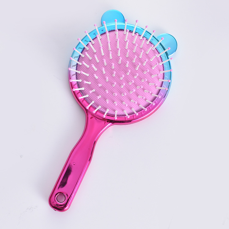 Hairdressing Air Cushion Massage Comb Makeup Comb Massage Comb Cat Vent Comb Styling Comb Wide-Tooth Comb Hair Curling Comb