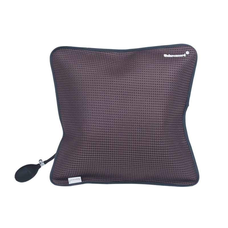 汽车充气腰靠透气按摩护腰靠垫办公室靠腰垫腰枕便携旅行靠枕四季