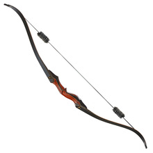 huwairen 美式猎弓火凤凰传统美猎反曲弓枫木美猎弓 射箭器材
