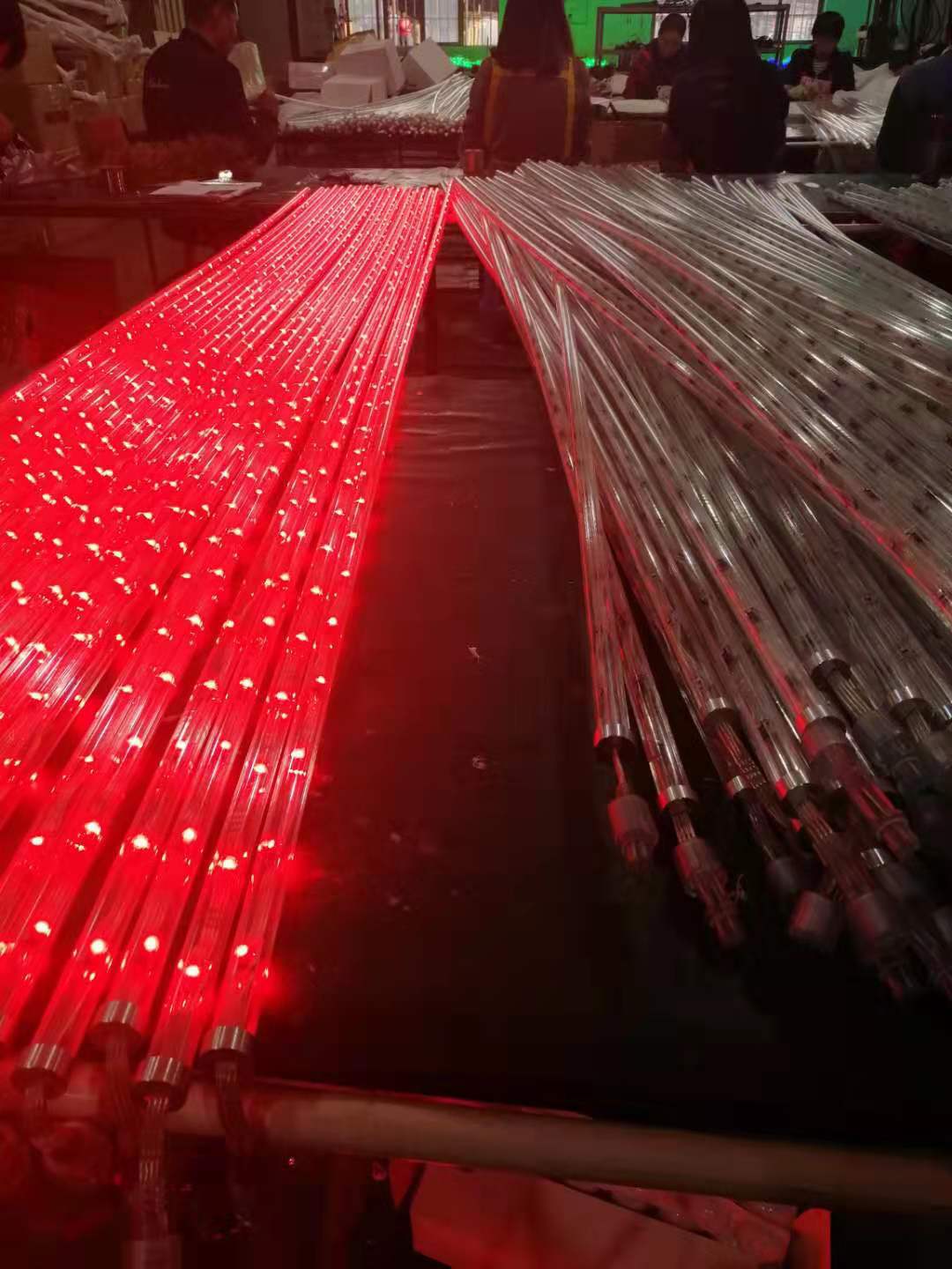 文旅灯具定制3d流星管 3d矩阵时光魔方 3d彩立方户内外通用