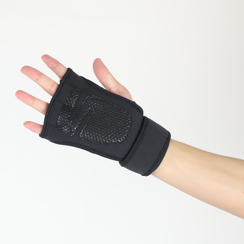 厂家直供护手掌耐磨运动健身手套健身房器械训练手部防护运动手套