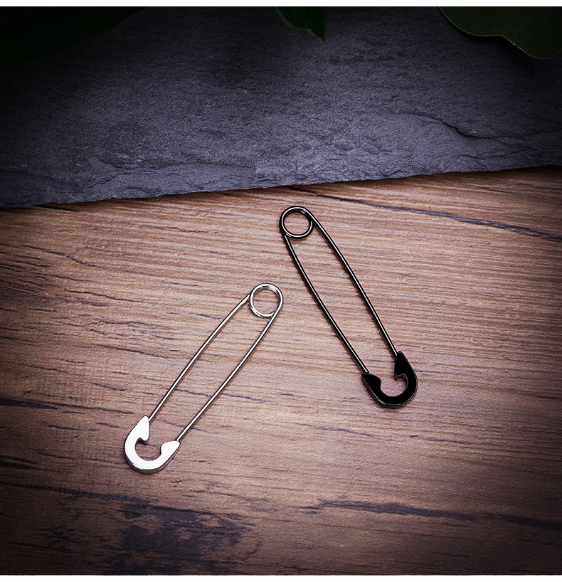 简约回形扣耳饰几何耳钉钛钢防过敏耳环气质耳钉女 源头工厂直销