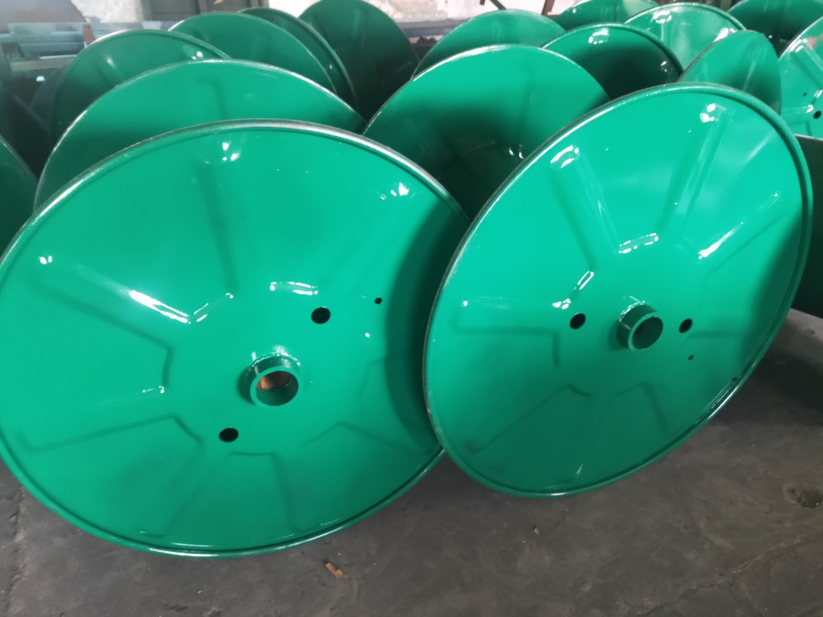 冲压盘铁盘铁轴电线电缆线盘非标可定制