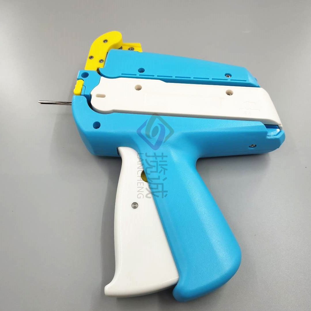 吊粒吊牌枪服装吊牌枪枪打子母扣枪自动套环枪打标枪代替手穿