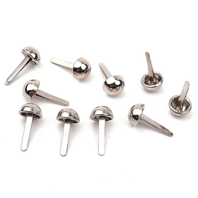 厂家供应6mm两脚钉 diy小泡钉 颜色多样规格齐全量大可议价