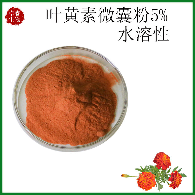 水溶叶黄素 万寿菊叶黄素 叶黄素微囊粉 水溶性 万寿菊粉现货销售