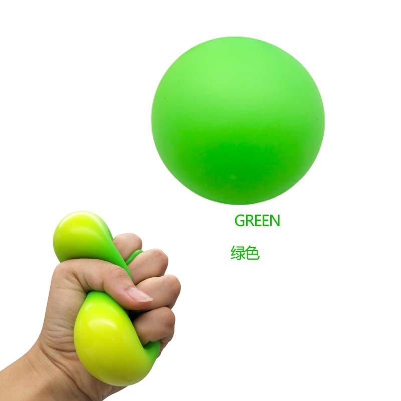 Cross Mirror Hot Sale Tpr Soft Rubber Vent Ball Decompression Toy Eva Stretch Extrusion Color Changing Flour Ball Squeezing Toy