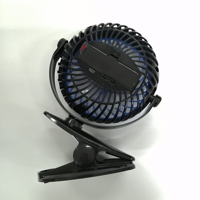 go fan户外车载风扇迷你便携式360度旋转风扇usb可充电静音小风扇