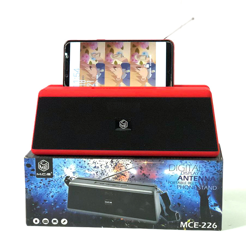 New MCE-226 Bluetooth Speaker Radio Card Portable Portable Speaker Card