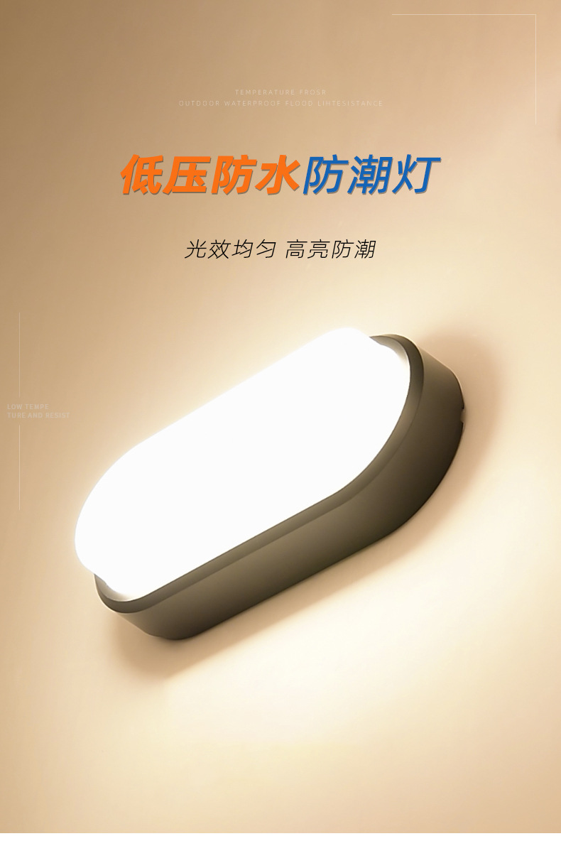 led冷库专用灯36v防水防潮防爆照明卫生间灯具浴室低温三防巷道灯