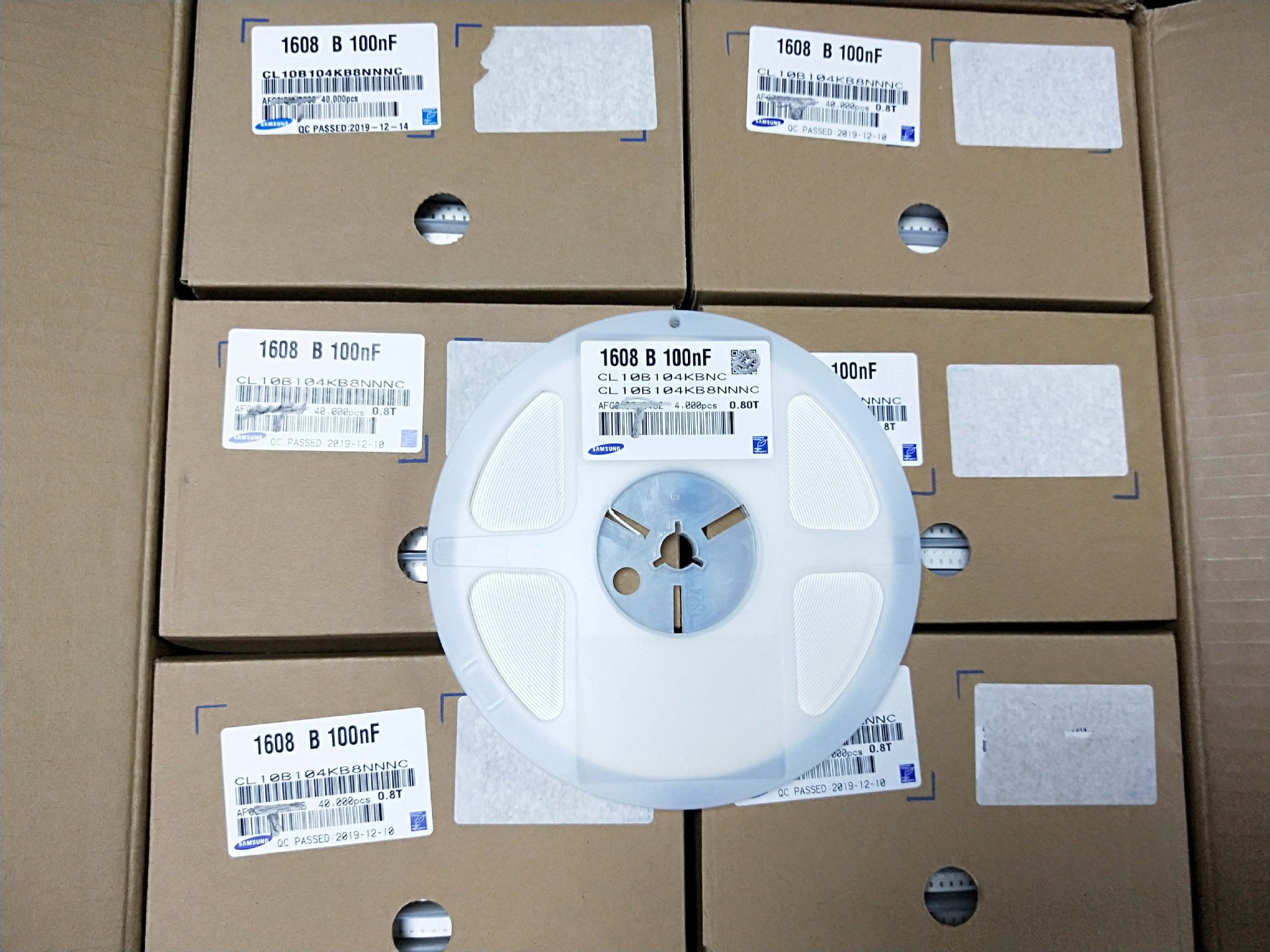 贴片电容0603 10uf 106m 6.3v 全新原装cl10a106mq5nnnc