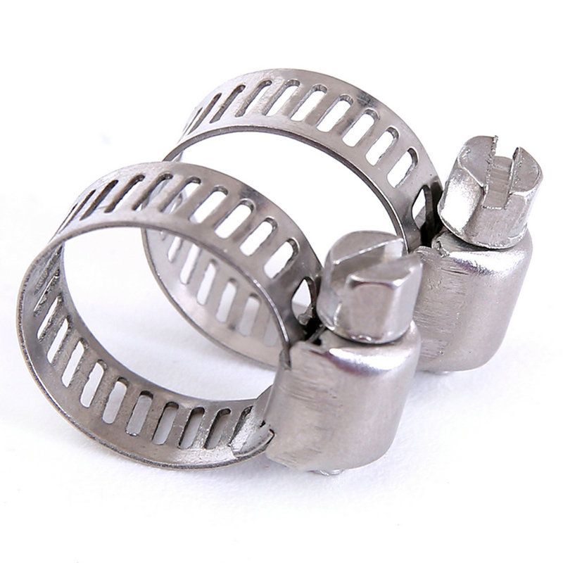 厂家供应201/304不锈钢喉箍 美式喉箍管卡 强力大美包喉箍紧固件