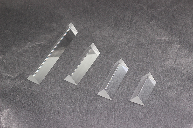 k9光学透明玻璃水晶三棱镜15cm小学教学摄影彩虹拍照三角棱镜菱镜