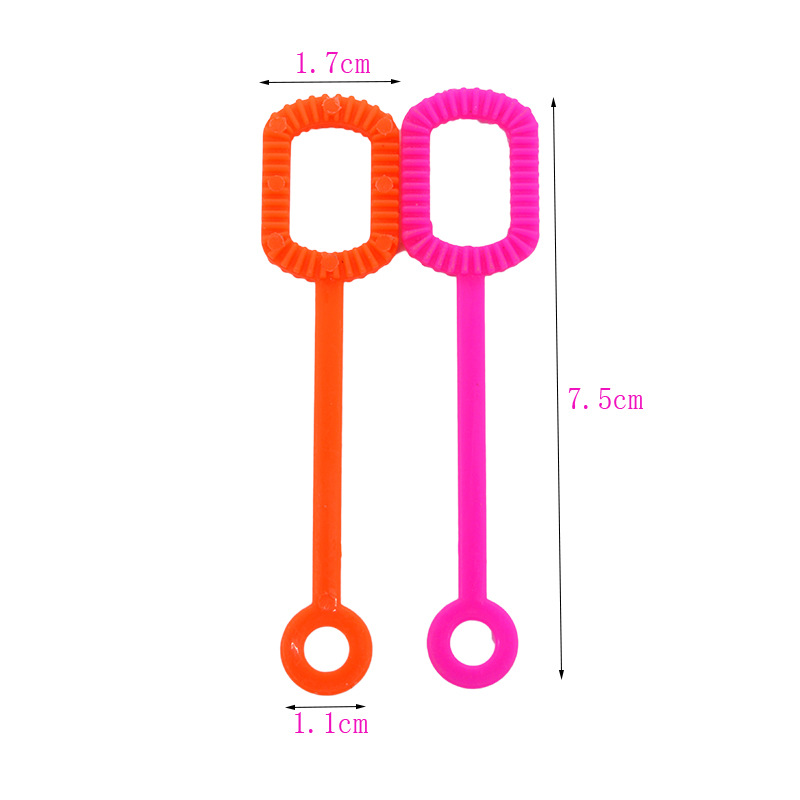 吹泡泡工具 泡泡水吹泡泡棒 迷你吹泡泡玩具 简易手动吹泡泡小杆