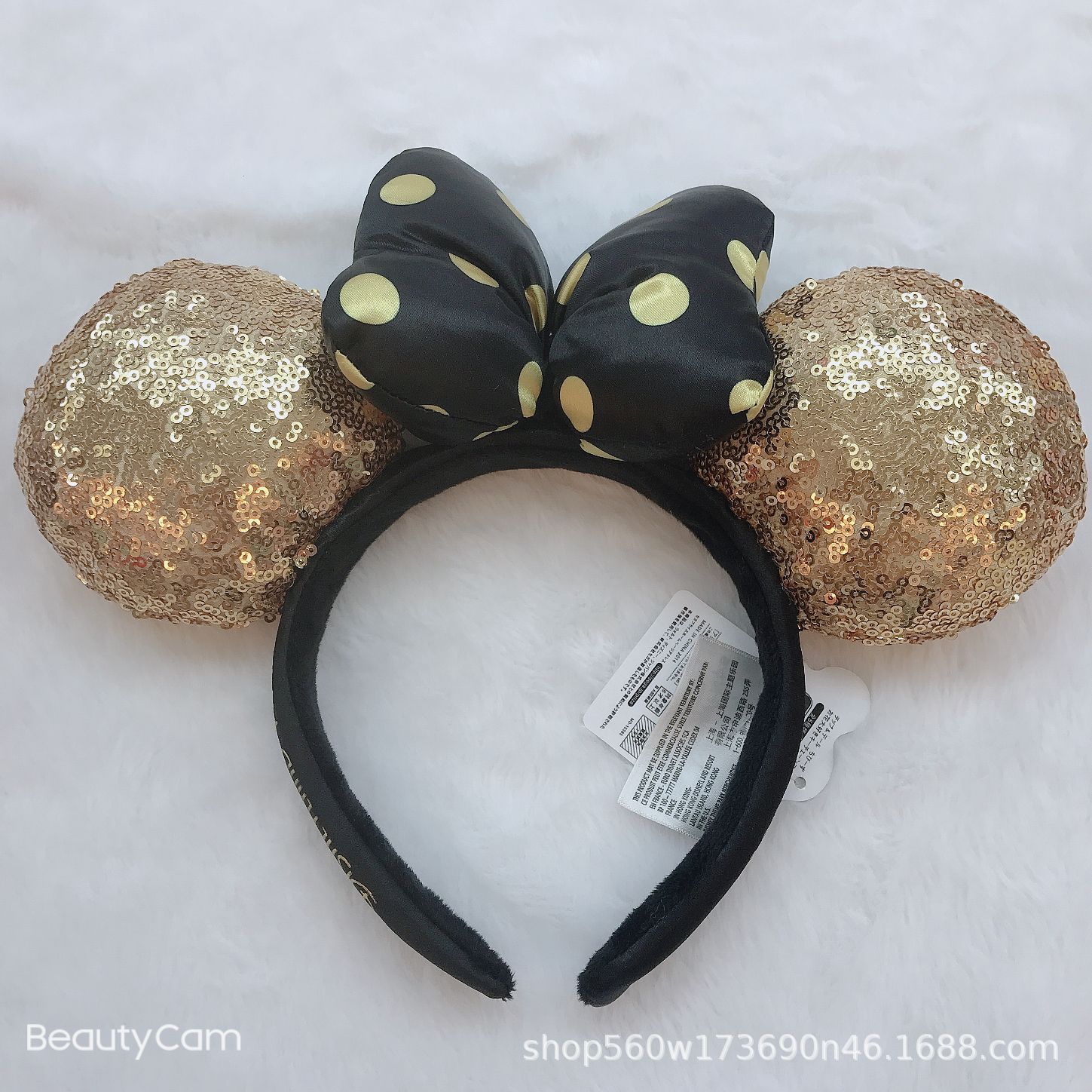 亮新达菲熊系列星黛露雪利玫造型可爱发箍卡通达菲兔旅游休闲发箍