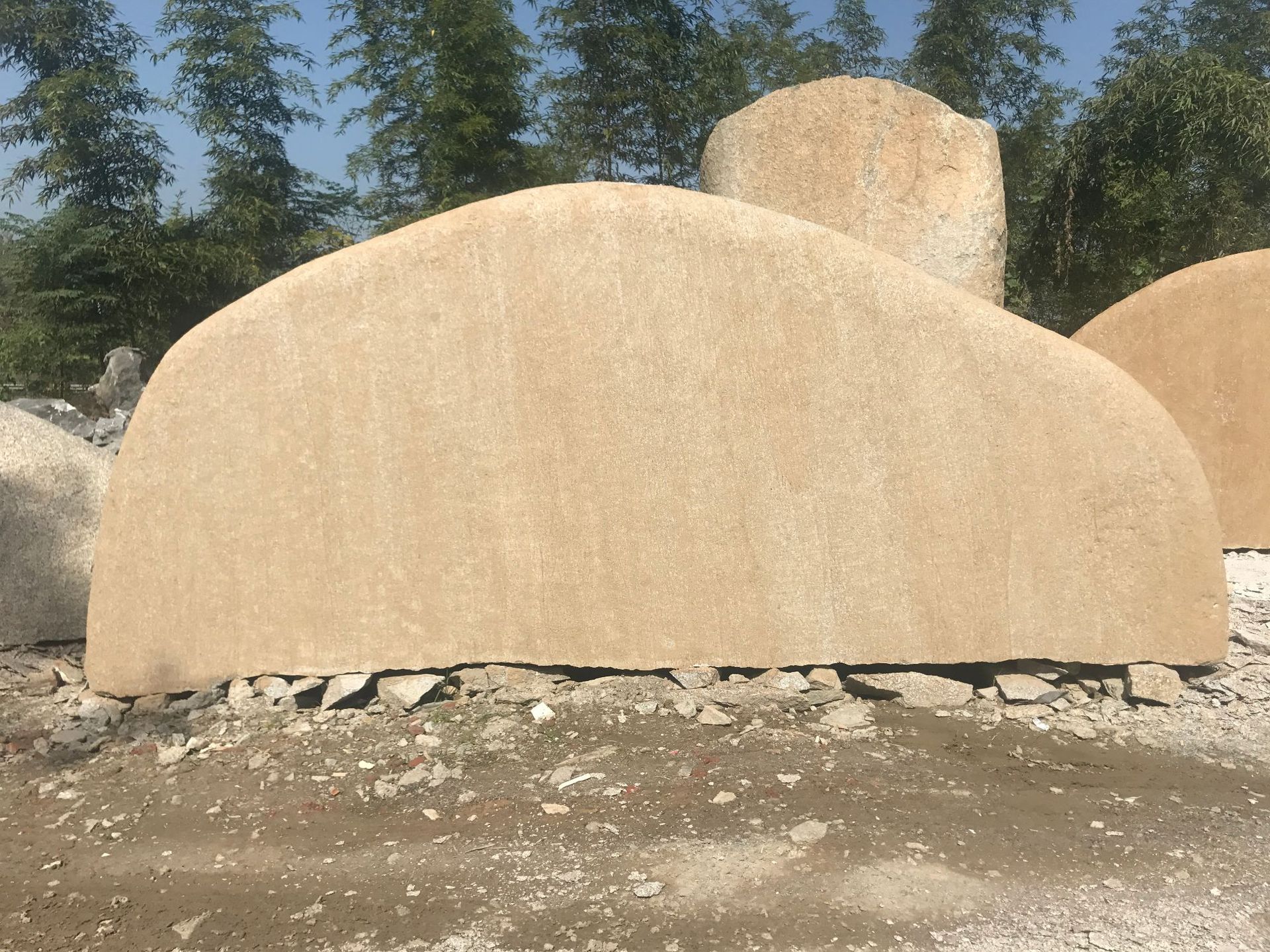 自然景观石批发刻字门牌石大型园林公园风景区政府门口的定制石头