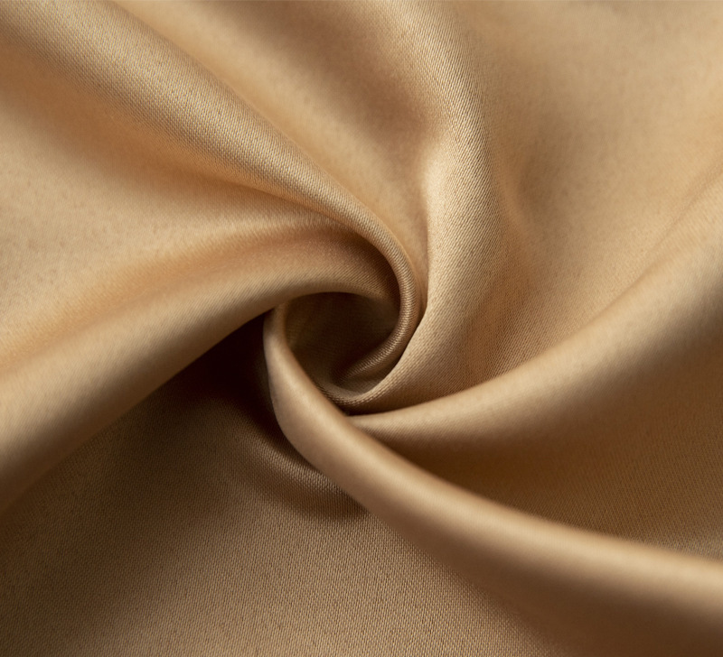 绸缎加厚厂销遮光布窗帘衬布高精密窗帘里布仿真丝半遮光衬布