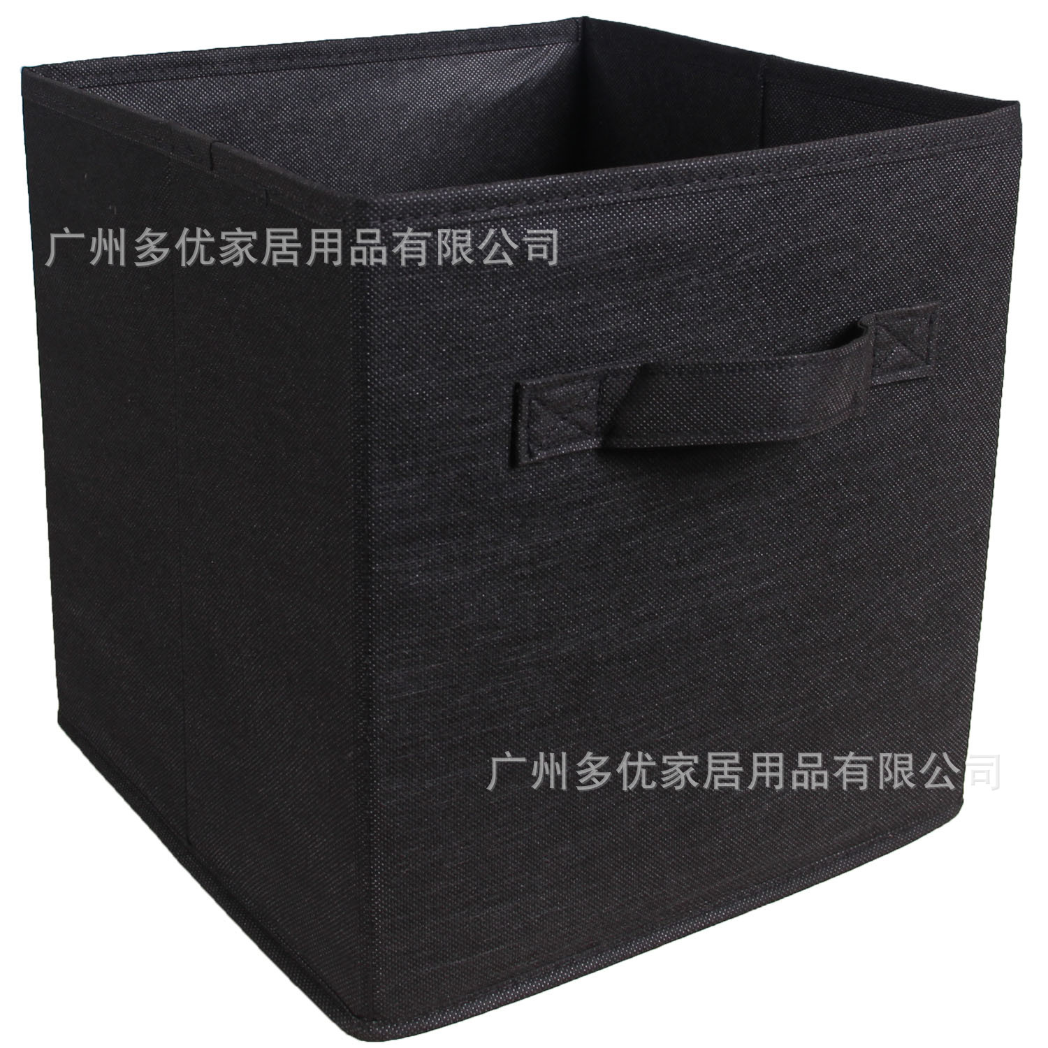 Non-Woven Fabric Storage Box Wholesale Portable Fabric Storage Box without Lid Household Clothes Toy Finishing Box Amazon