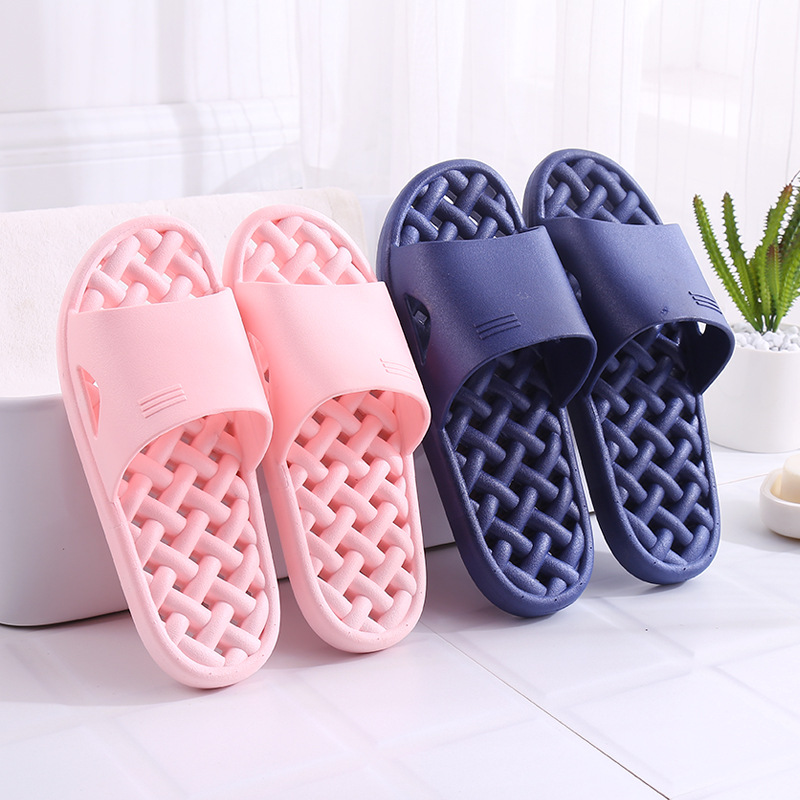 New Platform Non-Slip Bathroom Slippers Men and Women Summer Couple Hotel Foot Bath Pool Household Indoor Bath Sandals