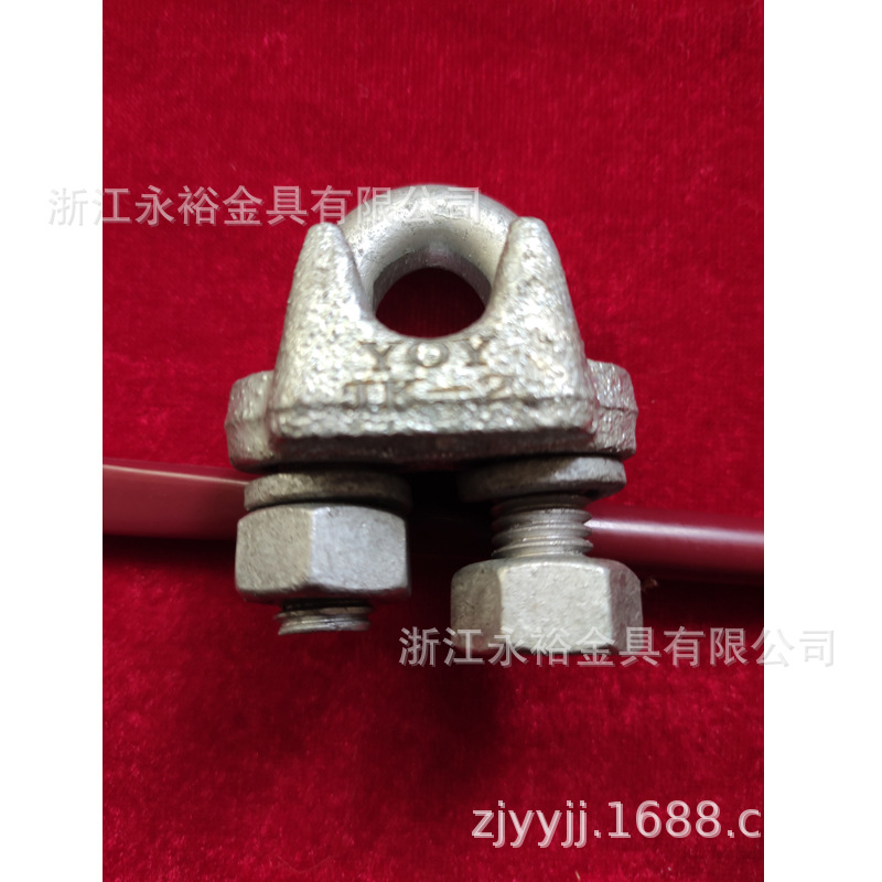 电力金具钢线卡子jk2