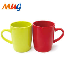 厂家批发日用品咖啡杯 创意色釉马克杯 可爱复古小礼品陶瓷杯
