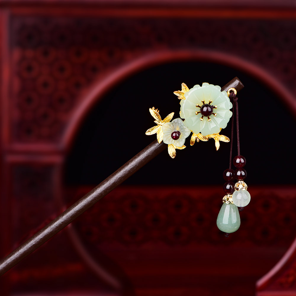 民族风古装盘发簪子发钗头饰汉服饰品配饰古代发簪女