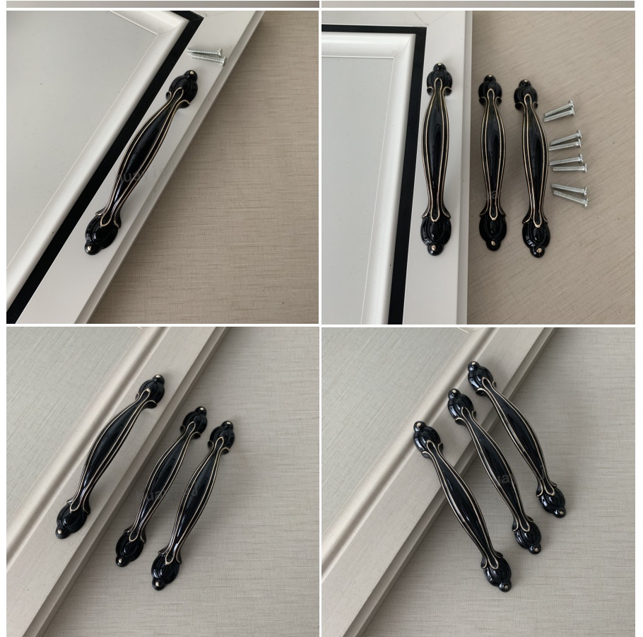 批发现代简约锌合金拉手家具五金橱柜衣柜拉手全铝家居橱柜门把手