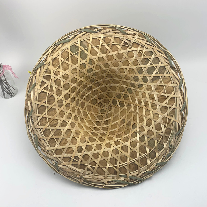 新款斗笠帽 舞台竹斗笠 竹编斗笠 舞蹈用品道具劳保斗笠批发