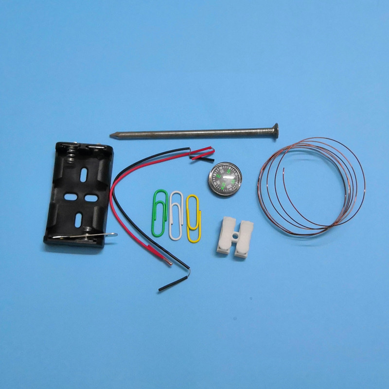 diy自制电磁铁电与磁电磁感应装置儿童科学物理电学小制作科实验