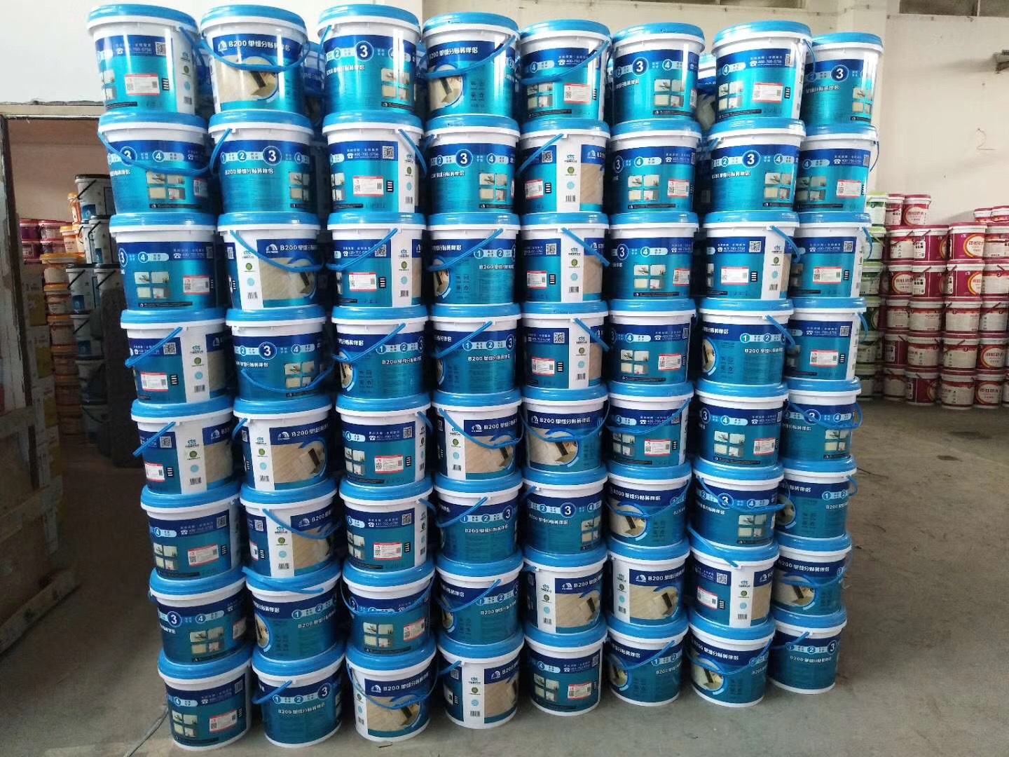 雨虹防水 雨虹背胶 单组分贴砖伴侣 b200 玻化砖背胶 贴墙砖5kg
