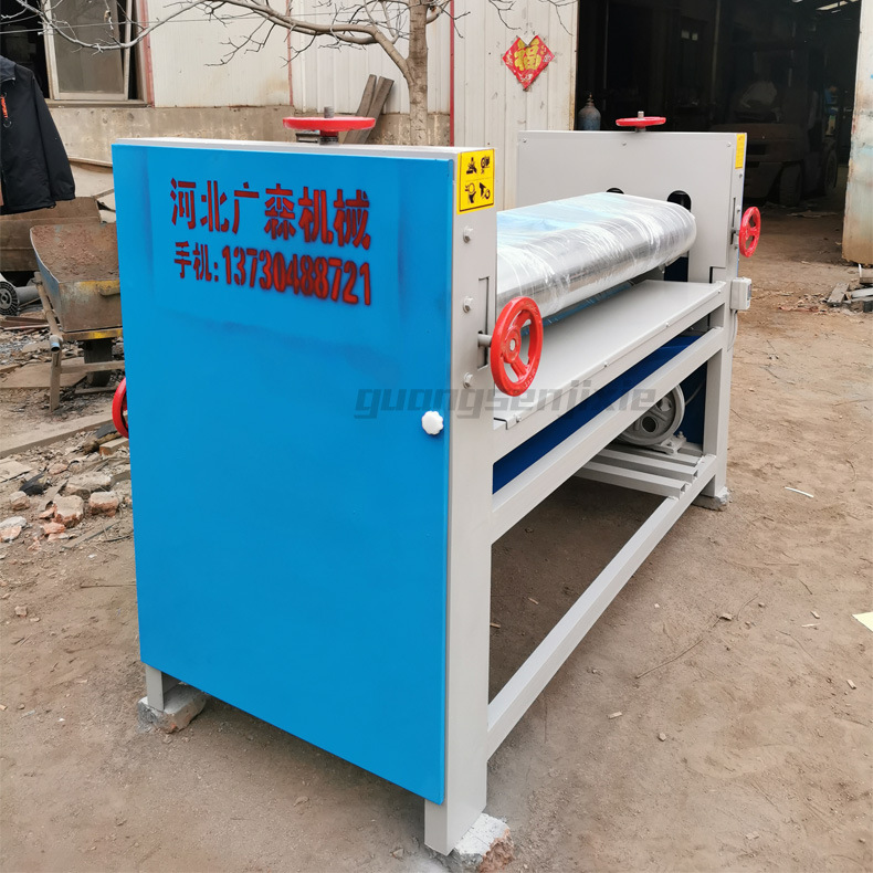 木板滚胶机板材过胶机单双面上胶机单双面滚胶家具板上胶涂胶机