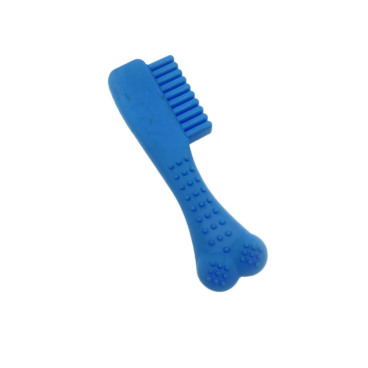 Factory Direct Supply Tpr Dog Interactive Comb Bite Molar Pet Toy Tooth Soft Rubber Toy Wholesale