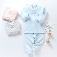 春季韩版男女童套装 新生儿衣服婴儿棉质秋衣裤内衣套装厂家直销
