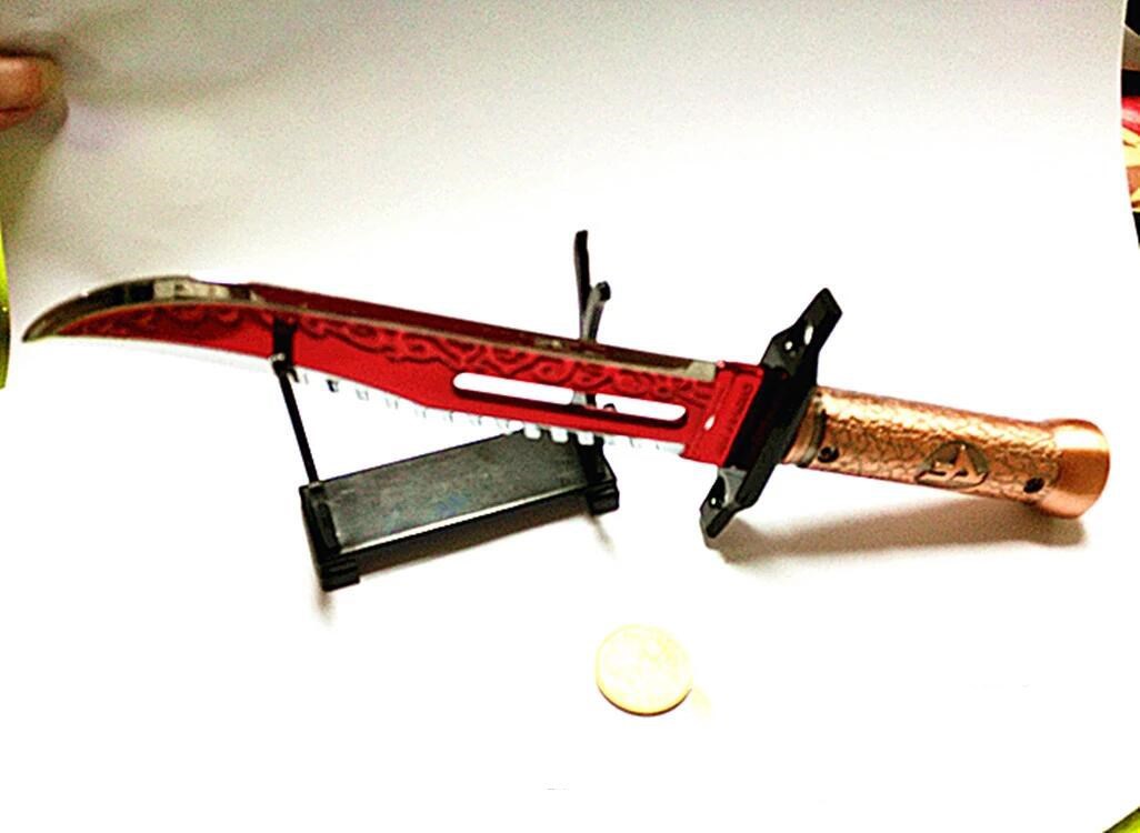 匕首模型修罗刀精工穿玩具线合金匕首未开刃 动漫周边产品代发