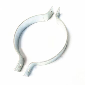 厂家批发热镀锌扁铁半圆抱箍 电力卡箍紧固件