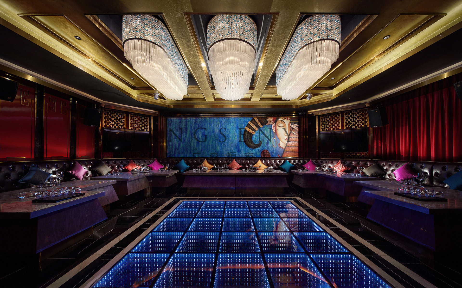 ktv沙发卡座沙发定制u型l型转角沙发茶几组合酒吧包厢沙发