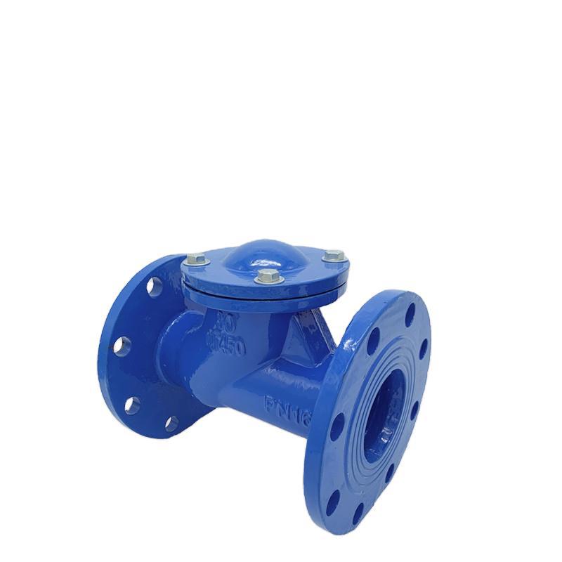 hq41x16q球型止回阀滚球式污水球形止回阀球型单向阀dn50100