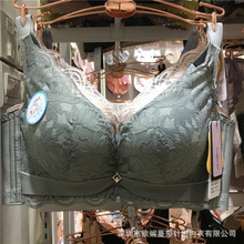 工厂直销无钢圈调整型舒适奢华高品质收副乳文胸聚拢内衣批发2016