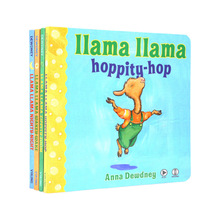 小彼恩点读书 行为情绪引导绘本 Llama Llama 4册纸板羊驼拉玛