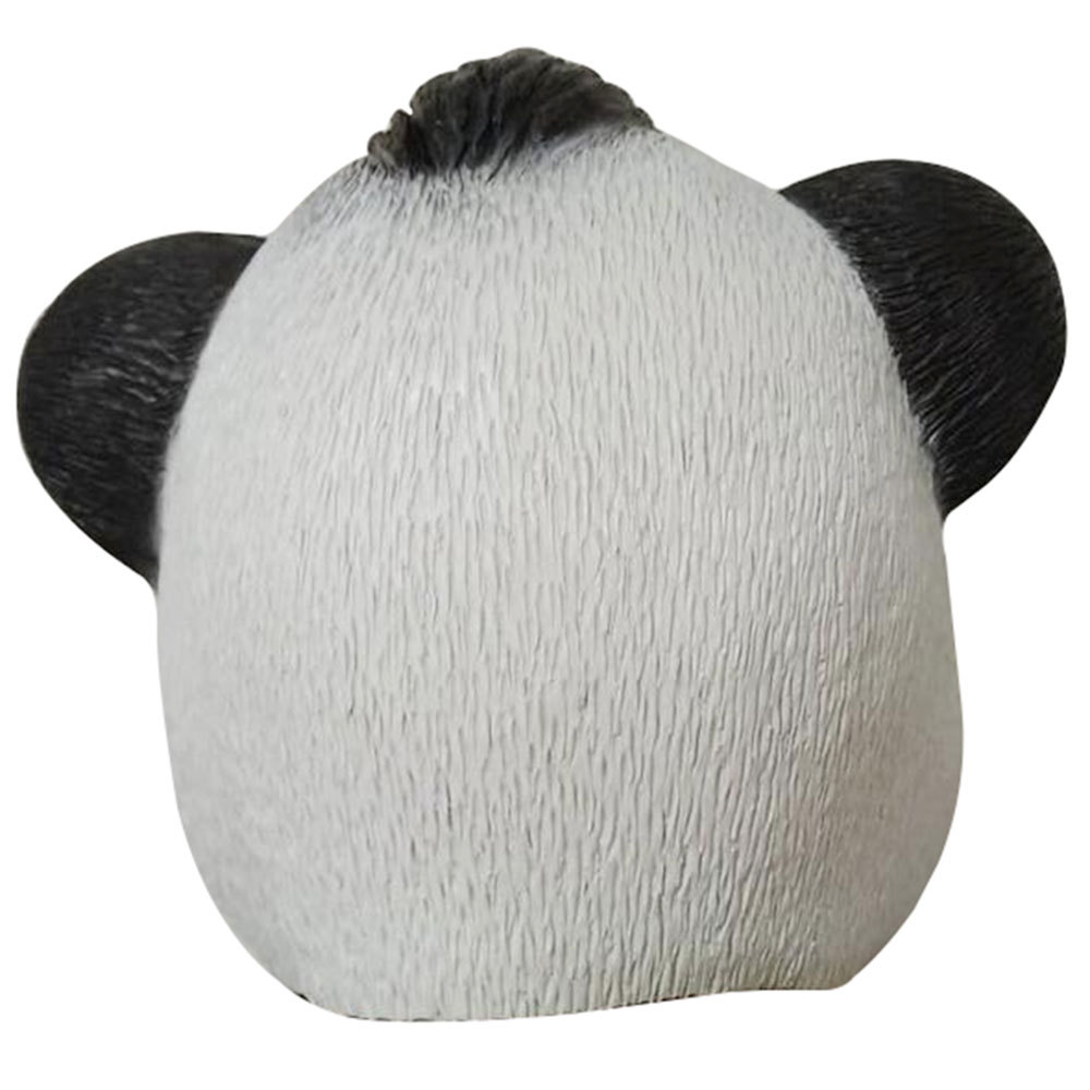 神武4手游熊猫面具乳胶头套动物cos道具万圣节产品装扮派对面具新