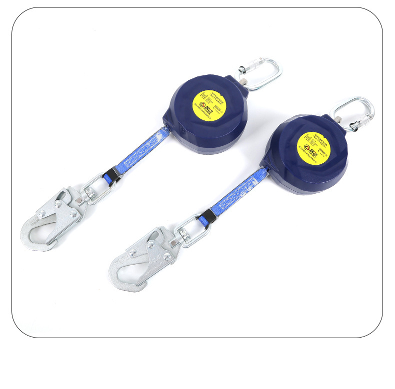 欣达织带型速差式防坠器安全绳高空安全速差器安全带伸缩自控速差