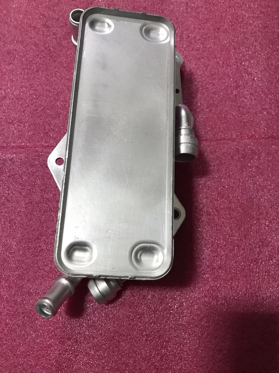 适用奥迪a6lc725变速箱散热器波箱冷却器4g0317021agm