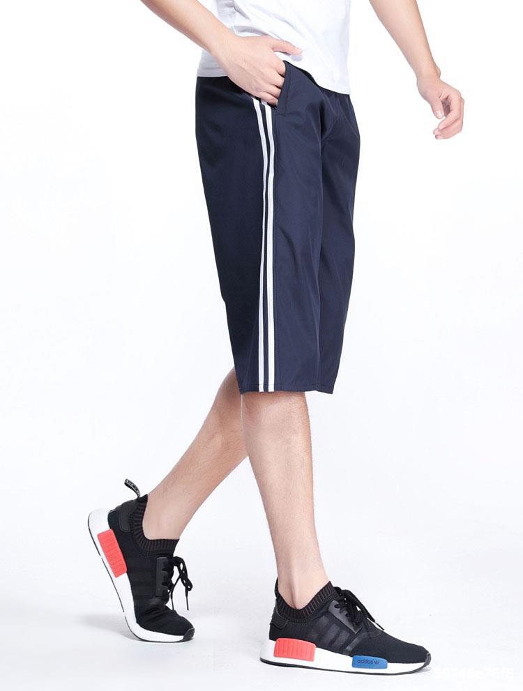 2020新校服裤七分裤夏季薄款透气学生校裤运动短裤男中裤马裤