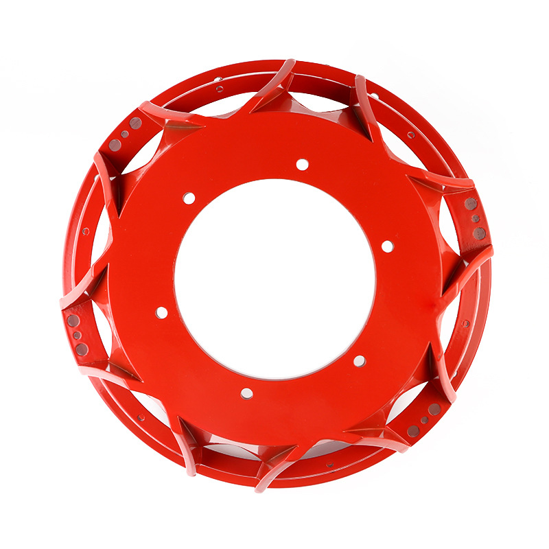 红色铝框盆架厂家定制铝合金喇叭盆架音箱铝喇叭开模压铸盆架批发