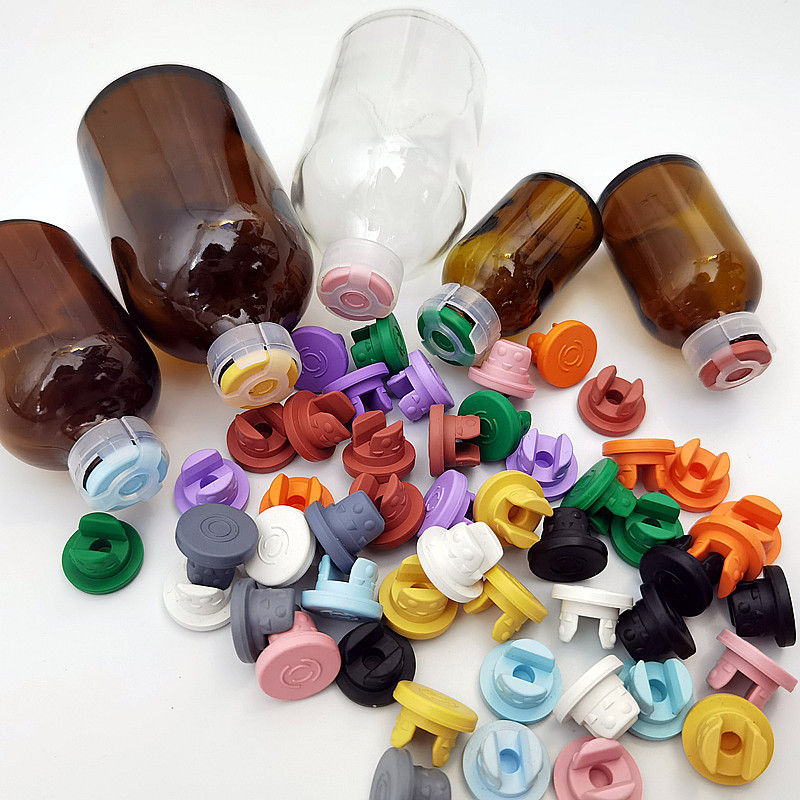 现货20mm直径通用西林瓶医美内塞冻干彩色密封塞-阿里巴巴