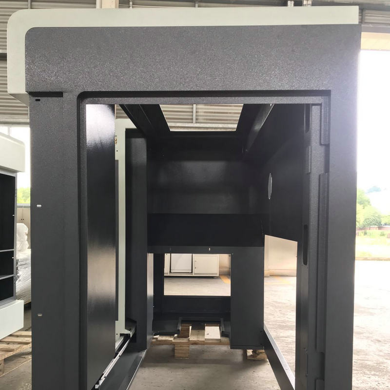 钣金加工机床钣金护罩开放式护板机床导轨钣金防护罩机床外防护罩