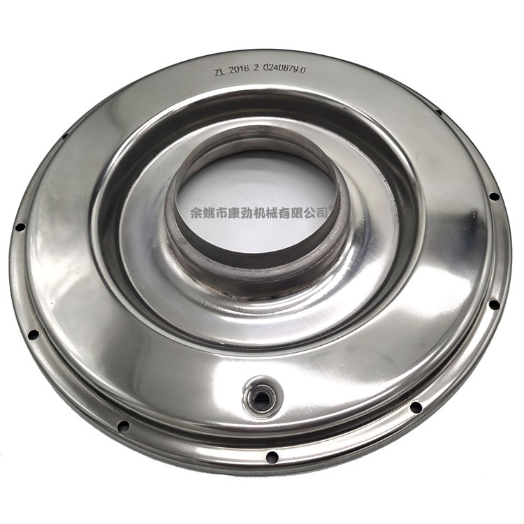 厂家直销不锈钢电机盖 不锈钢水车电机端盖 冲压拉伸不锈钢电机壳
